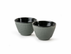 1x2 Bredemeijer Tea Cups Xilin  Cast Iron light green 153095