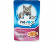 PREVITAL Turkey and rabbit in jelly - mokré krmivo pro kočky - 100g