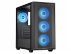 Chieftec Kryt GS-03B-OP Hunter 3 Midi 4x ARGB ventilátorů