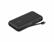 Belkin BOOST CHARGE™ USB-C Power Delivery PowerBanka s integrovaným USB-C kabelem, 20000mAh, 30W, černá