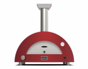 Alfa Forni Moderno 2 Pizze  Hybrid Pizza Oven antique red
