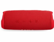 JBL Flip 6 Red přenosný vodotěsný Bluetooth reproduktor, IP67, 12 hodin přehrávání, ochrana USB nabíjení, červená