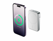 Alogic Matrix Universal Magnetic  MagSafe Powerbank 5000mAh White