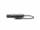 Alogic Fusion Swift USB-C 4-Port  Hub Space Gray