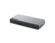 Alogic 14-in-1 USB-C PD DV4 Quad  Display Docking Station Space Gr