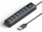 Orico Kabel HUB 7-port USB-A 3.0 1M - černý