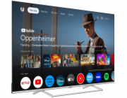 STRONG SMART QLED TV 55"/ SRT55UG8773C/ UHD/ 3840x2160/ DVB-T2/C/S2/ H.265/HEVC/ 4xHDMI/ 2xUSB/ Wi-Fi/ LAN/ G/ ANDROID14