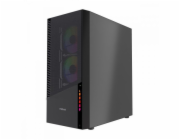 Gembird Pouzdro Midi Tower Fornax 4300 ATX černé
