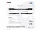 Club3D CAC-1575 USB-C, Data 20Gbps, PD 240W(48V/5A) EPR M...