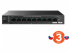 Tenda TEG1110PF-8-120W PoE+ AT switch 8xPoE 802.3af/at + ...
