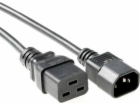 MicroConnect Napájecí kabel C19-C14 5m černý