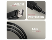 AXAGON RVD-HI20C2, DisplayPort -> HDMI 2.0b redukce / kabel 1.8m, 4K/60Hz