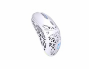 Endorfy Herní myš LIV Plus Wireless Onyx White, Bezdrátová, ARGB, bílá
