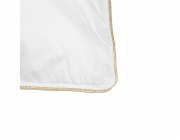 Polštář Masterjero Premium Fauxdown LOW, bílý, 50 x 70 cm