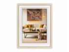 ZEP Bologna cream          13x18  Wood Frame BG657C