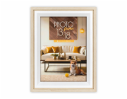 ZEP Bologna cream          13x18  Wood Frame BG657C