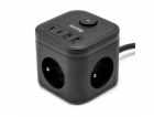 Prodlužovací kabel HUSLOG 15W Black