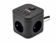 Prodlužovací kabel HUSLOG 15W Black