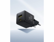 Nabíječka do sítě Baseus Palm 20W, 1xUSB, 1xUSB-C černá