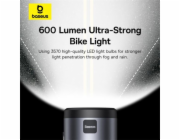Magnetický držák na kolo Baseus PrimeTrip 2v1 s LED světlem