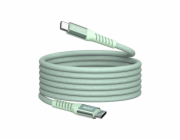 Verbatim USB-C->C magnetický kabel Sync & Charge 100W zelený