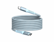 Verbatim USB-C->C magnetický kabel Sync & Charge 60W modrý