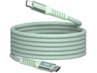 Verbatim USB-C->C magnetický kabel Sync & Charge 60W zelený
