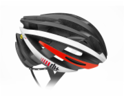 RH+ Cyklistická helma ZY MIPS MATT BLACK-ARROW SHINY WH EHX6070 03 černo-bílá velikost L-XL (58-62)