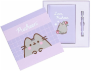 Pusheen - sada zápisníků A5 + pero z kolekce Moments