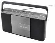 RÁDIO DAB+ SOUNDMASTER RCD1870SW DAB+/FM-RDS, CD/CD-R/RW/MP3, USB, ALARM, AUX-IN