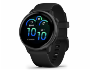 Garmin vívoactive 6 3,05 cm (1.2") AMOLED 42 mm Digitální 390 x 390 px Dotyková obrazovka Černá Wi-Fi GPS