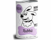 PAKA ZWIERZAKA Pepe Rabbit Mono - vlhké krmivo pro psy - 400g