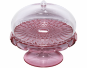 Guzzini VANITY Small Cake Stand  with Dome Flamingo pink