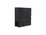 HAUSHALT Poštovní schránka Haushalt PW-612-7, černá, 15 cm x 37 cm x 37 cm