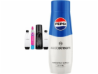 Sodastream Terra Saturator + 2 lahve + Černý plyn + Pepsi...