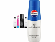 Sodastream Terra Saturator + 2 lahve + Černý plyn + Pepsi sirup