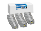 20x G&amp;G Label Tape 9mmx8m B/W  compatible with Brothe...