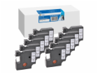 10x G&amp;G Label Tape 12mmx7m B/W  comp w. Dymo D1/ 4501...