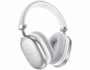 Hoco W35 Max Joy Bezdrátová náhlavní souprava Bluetooth do uší Silver