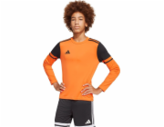 Adidas Dětská brankářská mikina Squadra 25 s dlouhým rukávem oranžová JJ1941 128cm