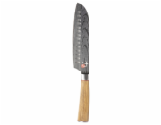 Nůž Santoku TETSU 17,5 cm nerez dřevo BGMP-4168