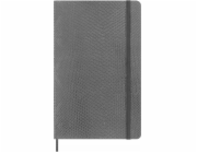 Moleskine Zápisník Pro Boa, syntetický. hadí kůže, podšité, limitovaná edice, v krabici, černá
