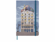 Moleskine Zápisník Casa Batalló 2024, 13x21 cm, linkovaný, limitovaná edice