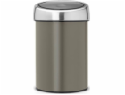 Brabantia Touch Bin 3 Liter Platinum