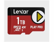 Lexar paměťová karta 1TB PLAY PRO microSDXC™ Express 7, čtení/zápis 900/600 MB/s