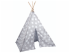 Dětský stan teepee 120x120x150cm šedá ED-215004seda