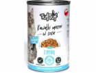 TufTuf Tuf Tuf kousky masa s rybou pro kočky konzerva 415g