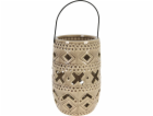Keramická lampa 23 cm s rukojetí hnědá KO-095202930hned