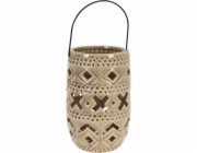 Keramická lampa 23 cm s rukojetí hnědá KO-095202930hned
