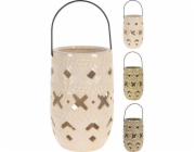 Keramická lampa 23 cm s rukojetí zelená KO-095202930zele